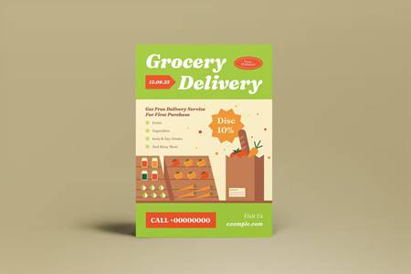 FreePsdVn.com 2208262 TEMPLATE grocery delivery flyer ysu2h6b cover