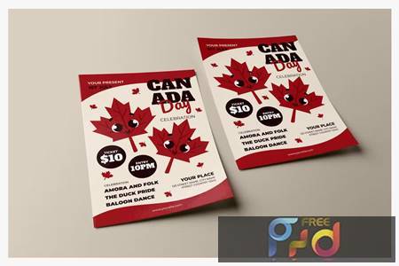 Canada Day Event Celebration - Poster Template 2WQ2CJH 1