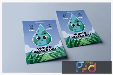 World Water Day Event - Poster Template 6MLQPJF 1
