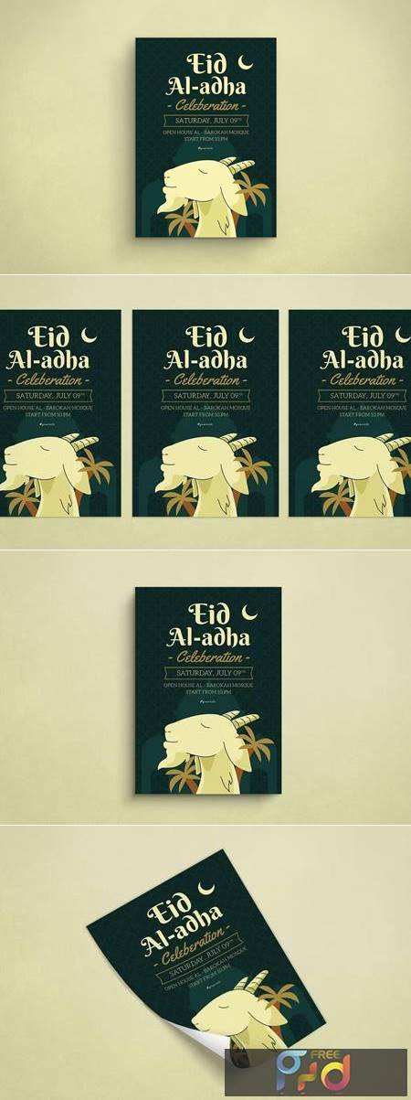 Eid Al-Adha Flyer 9NGHJDB 1