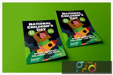 National Children's Day Event - Poster Template 7P3RW62 1
