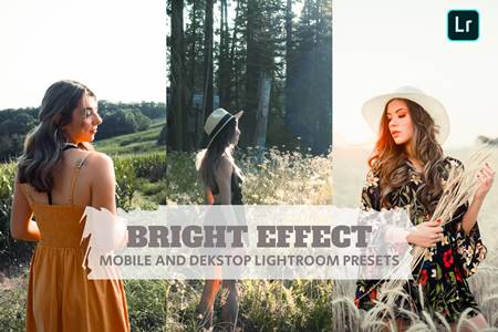Freepsdvn.com 2208450 Preset Bright Effect Lightroom Presets Dekstop And Mobile Mev5a9w Cover