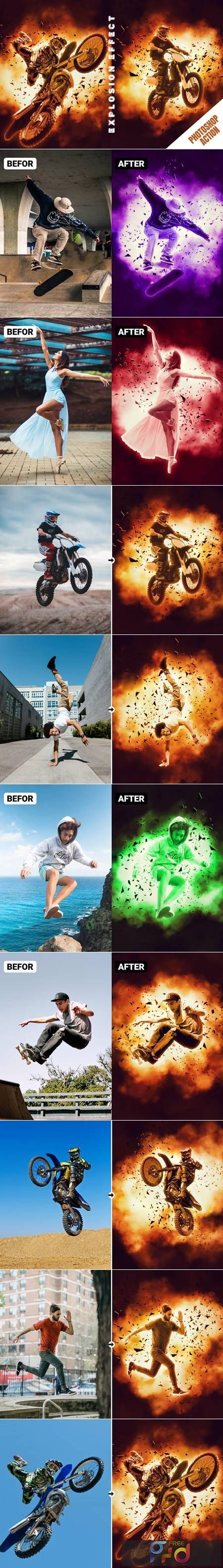 Explosion Effect Photoshop Action 8HAAVA5 1