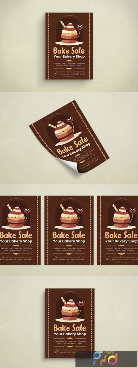 Bake Sale Flyer NY6RU45 1
