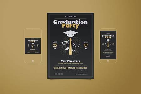 FreePsdVn.com 2208518 TEMPLATE graduation party flyer set ual7gkk cover