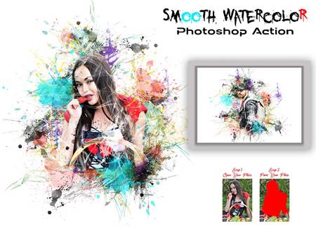 FreePsdVn.com 2208532 ACTION smooth watercolor photoshop action 7506994 cover
