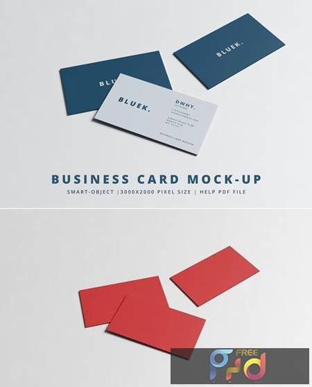 Business Card - Mockup QDF5PXD 1