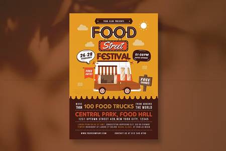 FreePsdVn.com 2209018 TEMPLATE food truck festival flyer l4wwbt8 cover