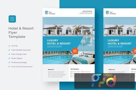 Hotel Resort Flyer WSG3XMA 1