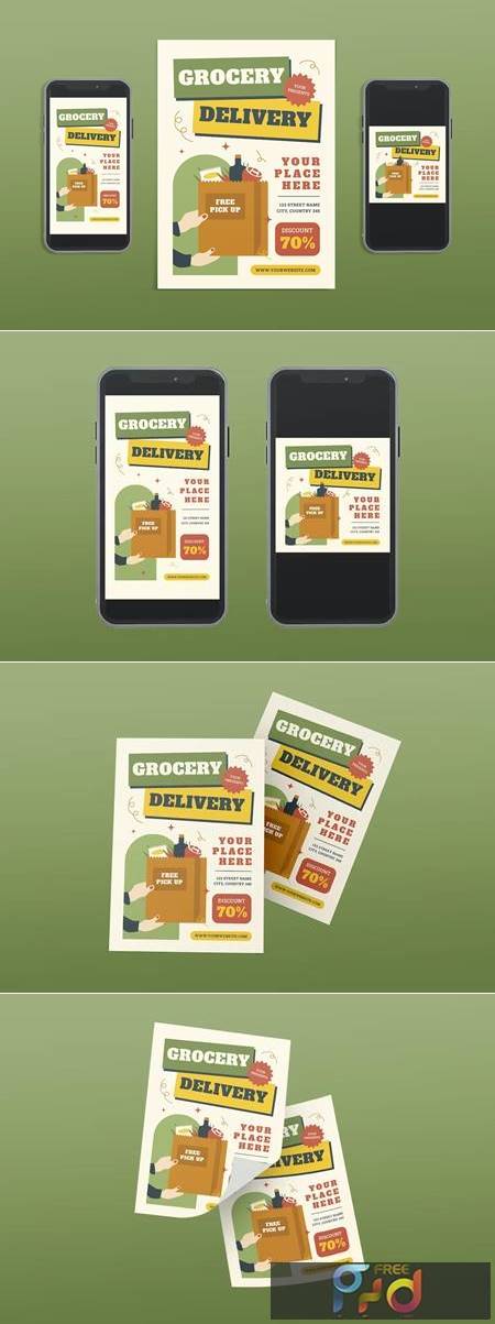 Grocery Delivery Flyer AGNNWTB 1