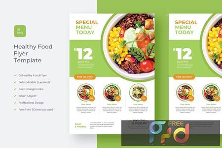 Healthy Food Flyer TADW6Q4 1