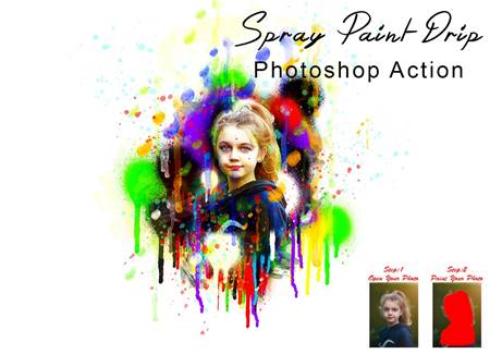 FreePsdVn.com 2209217 ACTION spray paint drip photoshop action 7802947 cover