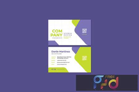Purple Company Business Card 8XRFFAF 1