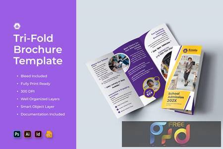 Back To School Trifold Brochure TM8NFWH 1