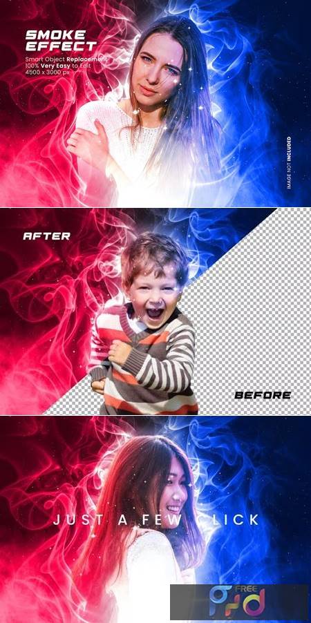 Smoke Colorful Photo Effect YHJRACC 1