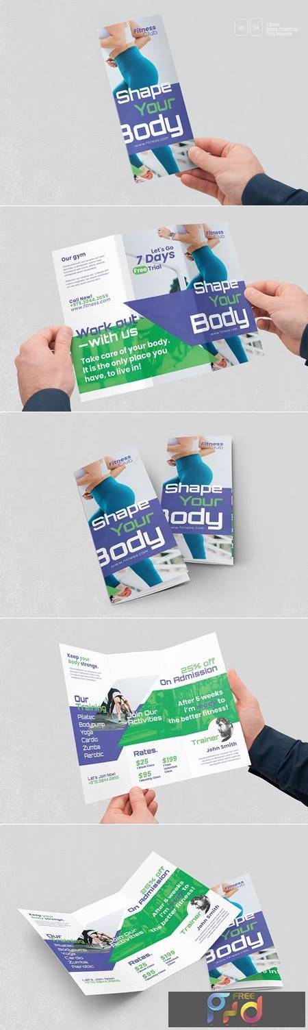 Fitness Tri-Fold Brochure NPUUY4F 1