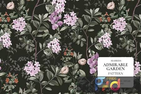 Admirable Garden Pattern CAF5RX2 1