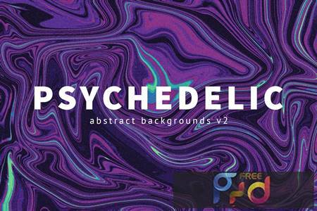 Psychedelic Backgrounds Vol.02 EF64FXF 1