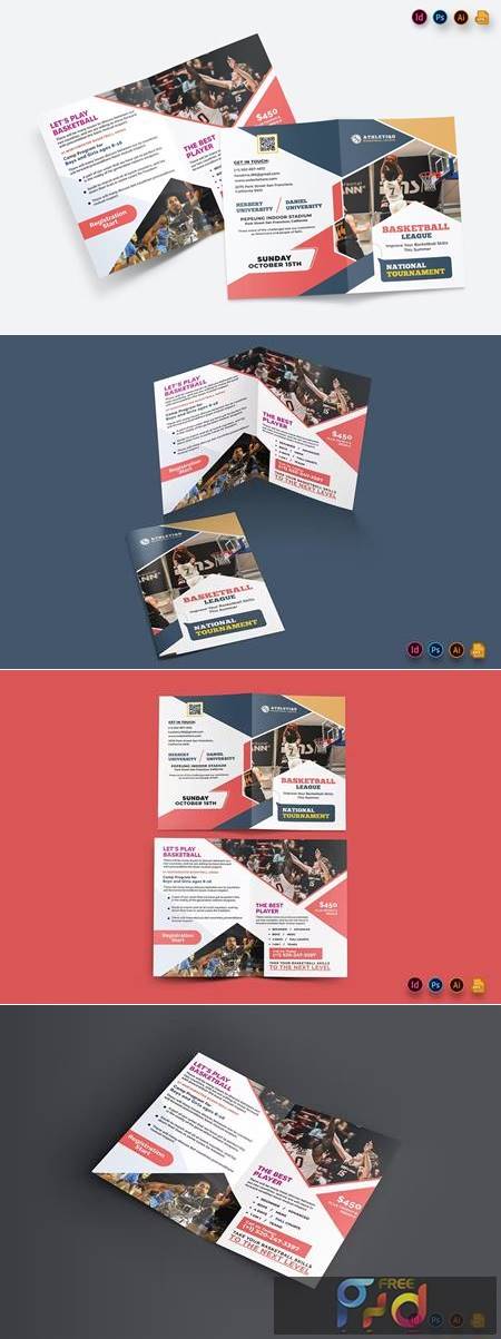 FreePsdVn.com 2210023 TEMPLATE basketball game bifold brochure ukhlgr2