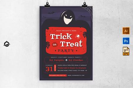 FreePsdVn.com 2210036 TEMPLATE halloween event party flyer template 7j8gywc cover