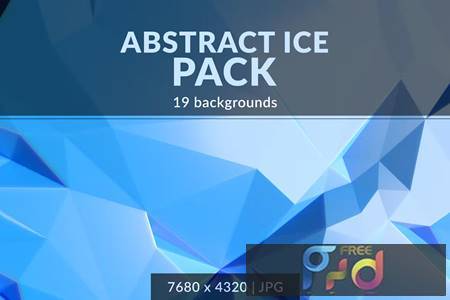 Abstract Ice Backgrounds Pack 5B39VUF 1