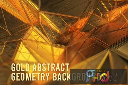 Gold Abstract Geometry Backgrounds V2 QZTTCBK 1