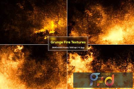 Grunge Fire Textures 3RKWBPR 1