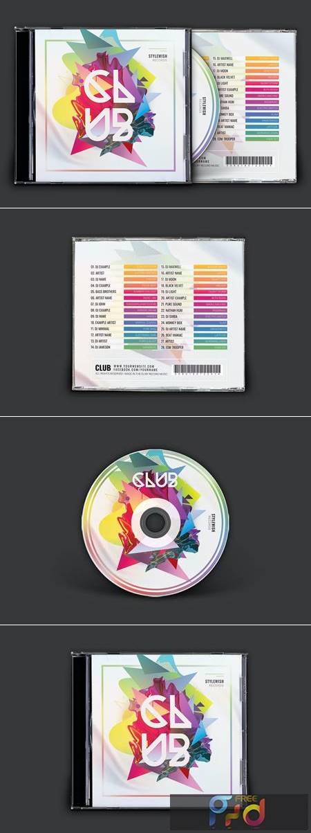 Club CD Cover Artwork KK3SY6M 1