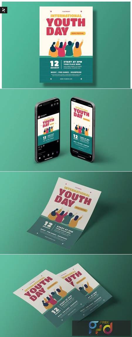 FreePsdVn.com 2210274 TEMPLATE international youth day flyer k7cumfk