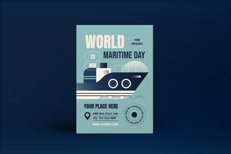 FreePsdVn.com 2210286 TEMPLATE world maritime day flyer s2jua6f cover