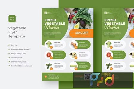 FreePsdVn.com 2210317 TEMPLATE vegetable market flyer n4dgfkr