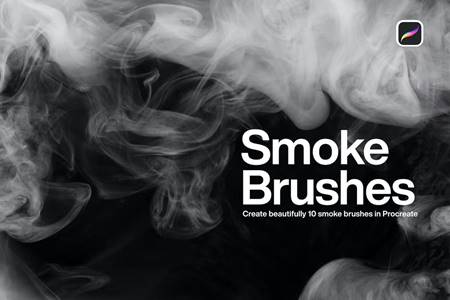 FreePsdVn.com 2210360 ACTION 10 smoke brushes procreate vc75q8t cover