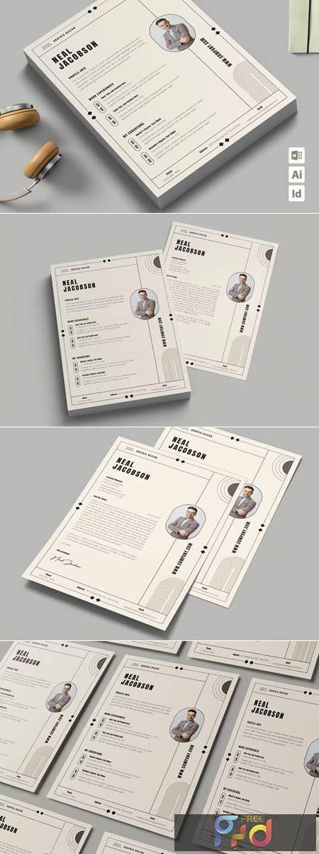 Resume Template Modern JHZMT4W 1