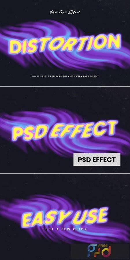 Distortion Text Effect for Photoshop Y34BYB2 1