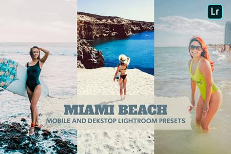 FreePsdVn.com 2210530 PRESET miami beach lightroom presets dekstop and mobile bg98rmw cover