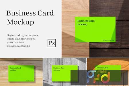 Business Cards - Mockup 998UP8U 1