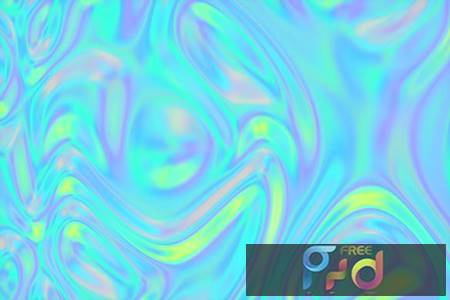 4 Iridescent Abstract Backgrounds DH4VSSC 1