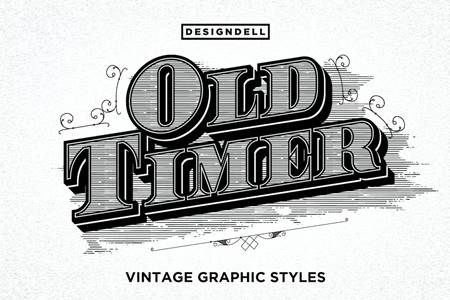 Freepsdvn.com 2211184 Vector Old Timer Vintage Graphic Styles 7rcs6x2 Cover