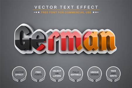 Freepsdvn.com 2211213 Vector German Editable Text Effect Font Style Dehhsdf Cover