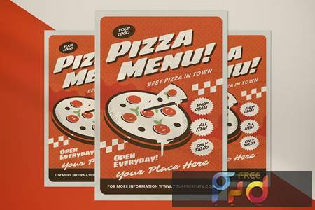 FreePsdVn.com 2211304 TEMPLATE vintage pizza menu flyer zmptzwk