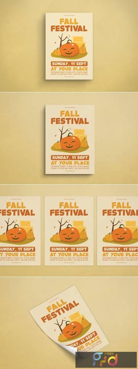 FreePsdVn.com 2211480 TEMPLATE fall festival flyer bwjfz6k