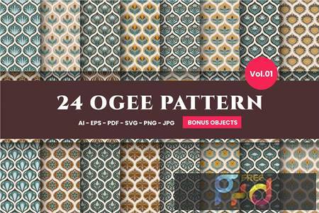 FreePsdVn.com 2212253 STOCK decorative moroccan ogee seamless pattern fhbm8pd
