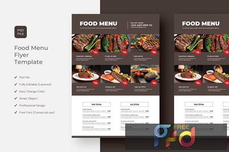 FreePsdVn.com 2212427 TEMPLATE food restaurant menu flyer 62qnusu