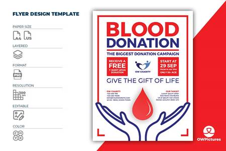 FreePsdVn.com 2212507 TEMPLATE blood donation flyer template sbqltgv cover