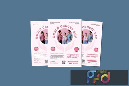 FreePsdVn.com 2212519 TEMPLATE donate for cancer world day flyers pb8p6lp
