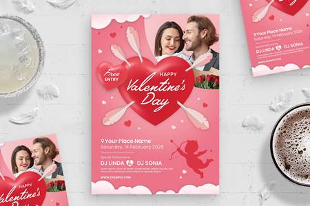 FreePsdVn.com 2301226 TEMPLATE valentines day flyer template swadrud cover