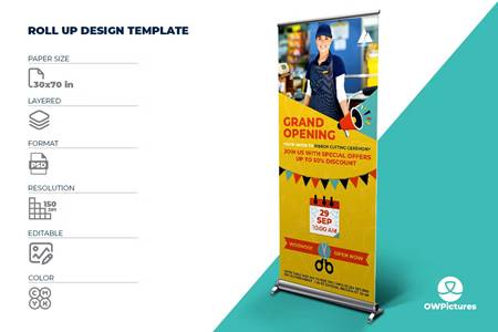 FreePsdVn.com 2301277 TEMPLATE grand opening signage banner roll up template l3625jq cover