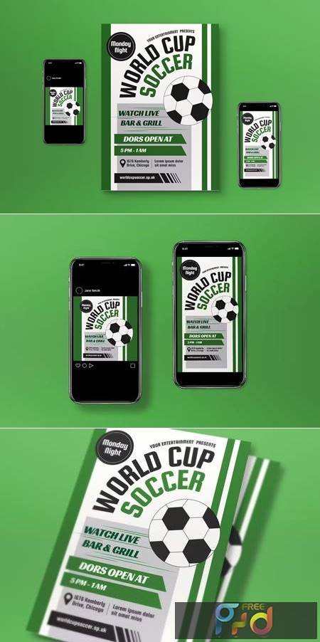 FreePsdVn.com 2301317 TEMPLATE green gradient world cup flyer set pf3rd8b