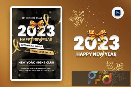 Freepsdvn.com 2301329 Template New Year Party Flyer Design Template 427qsrx