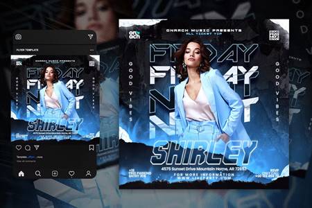 FreePsdVn.com 2301330 TEMPLATE night club party flyer template bz38wh6 cover